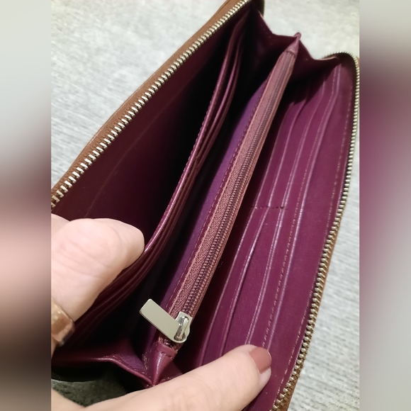 Fossil wallet. Brown - Picture 7 of 7